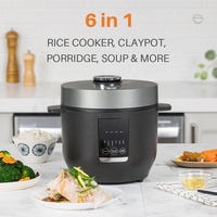 Bon marché, appareil domestique intelligent 2L, cuiseur à riz électrique numérique multifonctionnel avec vapeur automatique