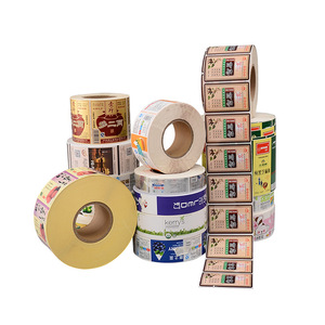 Không thấm nước Nhãn dán nhãn CuộN tùy chỉnh chất lượng cao Vinyl dính tùy chỉnh thiết kế dán - Product Image 2