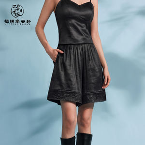 Summer New Women's Shorts Mode européenne et américaine Versatile High Waisted Pleated Casual Shorts - Product Image 5