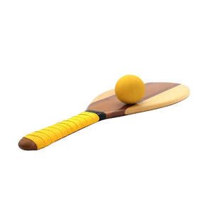 2025 raquettes en Fiber de carbone personnalisables <span class=keywords><strong>raquette</strong></span> de Tennis de plage planche de <span class=keywords><strong>Badminton</strong></span> avec filet en Nylon bois de haute qualité belle plage chaude - Product Image 6