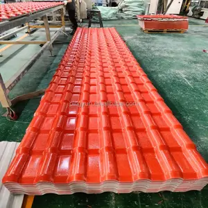 bangladesh hot sell plastic roofing sheet for villas/sound resistant pvc roof sheet for prefab house/materials of pvc roof tiles