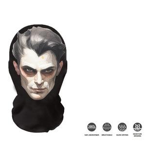 パーティーや休日のための面白いハロウィーンプリントスカルフルフェイス通気性バラクラバ - Product Image 3