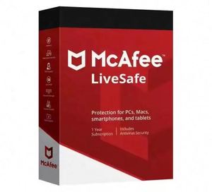 <span class=keywords><strong>Abonnement</strong></span> McAfee LiveSafe pour un nombre illimité d'appareils, 1 an - Product Image 1