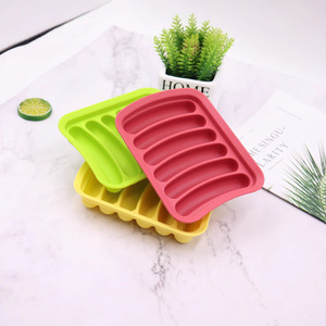 Molde Cuadrado de Silicona de Grado Alimenticio para Salchichas y Hot Dogs, Utensilio de Cocina para Repostería DIY - Product Image 4