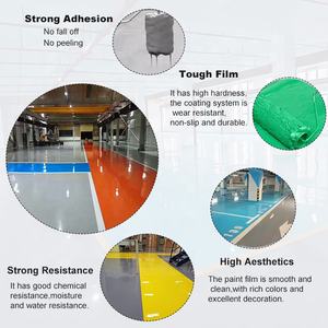 Tipi Disponibili di Vernice Epossidica Liquida per Pavimenti Interni o Rivestimento Epossidico per Pavimenti in Cemento con Vernice in Resina Epossidica - Product Image 5