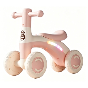 Bicicleta <span class=keywords><strong>de</strong></span> Equilibrio para Niños <span class=keywords><strong>de</strong></span> 1 a 3 Años, Bicicleta sin Pedales, Andador <span class=keywords><strong>de</strong></span> Cuatro Ruedas para Bebés, Correpasillos - Product Image 3
