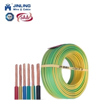 Rauch armes Halogen BV 2, 5 mm2 4 mm2 6 mm2 Hart kupferdraht 450 750V PVC-isoliertes Kabel
