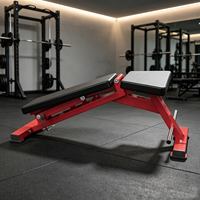 Banc d'exercice en acier de haute qualité commercial réglable usage domestique entraînement de planche abdominale support de musculation haute résistance