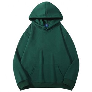 320Gsm Cotton Polyester Blended Loose Plain Custom Logo <b>Off</b> <b>Shoulder</b> Unisex Blank Street Hoodie Factory Direct Supply - Product Image 3