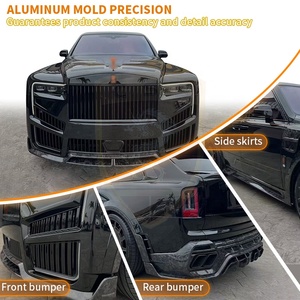 Kit de carrocería estilo MSY de fibra de carbono seco de Venta caliente para <span class=keywords><strong>Rolls</strong></span> <span class=keywords><strong>Royce</strong></span> Cullinan viejo a nuevo parachoques delantero rueda ceja <span class=keywords><strong>techo</strong></span> ala Bodykit - Product Image 4