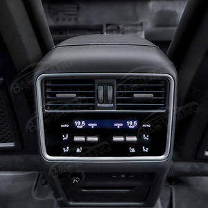 El más nuevo Panel de Control de CA, Panel de Control de clima de coche para asiento trasero, Panel de <span class=keywords><strong>aire</strong></span> <span class=keywords><strong>acondicionado</strong></span> para Porsche Cayenne 958 2024 - Product Image 3