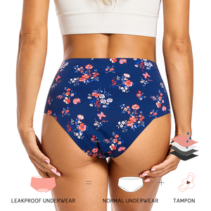 Culotte menstruelle Culotte menstruelle Oeko <span class=keywords><strong>Tex</strong></span> Calzones Menstruales Bragas Menstruales Culotte menstruelle colorée Vente en gros - Product Image 3