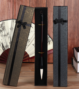 Dossiers en carton rectangulaires personnalisables de luxe de haute qualité avec gaufrage et revêtement UV pour pinceaux d'écriture et de <span class=keywords><strong>peinture</strong></span>, recyclables - Product Image 5