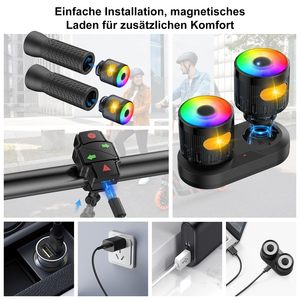 Беспроводной пульт дистанционного управления OEM с LED-индикатором и поворотниками для руля самокатов Xiaomi M365/<span class=keywords><strong>Ninebot</strong></span> G30 и электровелосипедов - Product Image 5