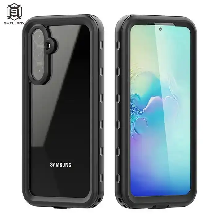 Coque Galaxy A54 étanche à la poussière et antichoc 6.5ft/2M pour Samsung A54 avec protecteur d'écran intégré