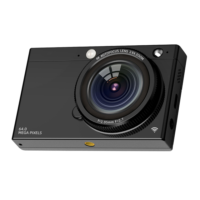 2025 New Arrivals Professional 28X Zoom Digital Video Camera 64Mega WiFi 4K HD 30FPS CCD Technology Trending 64Mega WiFi 4K HD