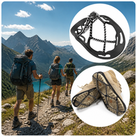 Crampons antidérapants en caoutchouc pour chaussures, crampons de neige extensibles pour bottes, SEHA21