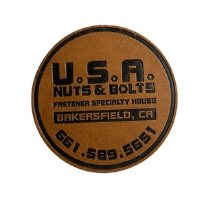 Etiqueta de Cuero con Logotipo de Marca Personalizado, Insignia de Cuero Grabada, Parche de Cuero PU para Ropa/<span class=keywords><strong>Jeans</strong></span>/Mantas/Tela Vaquera - Product Image 4