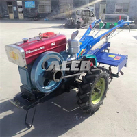 Micro-tracteur multifonctionnel, nouvelle technologie, charrue, petit tracteur, moulin