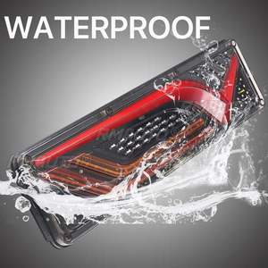 2 Luces Traseras LED Dinámicas de 24V para Camión, Luces de Freno Traseras, Luces de Reversa, Lámpara de Remolque, Camión, Autobús, Cámper, Caravana para Kamaz - Product Image 4