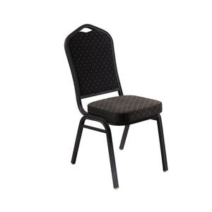 Metal frame and woven cover hotel room chair - Product Image 1