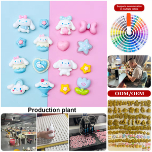 Mini Charms in Resina Zili, Decorazioni Cartoon per Artigianato, Ornamenti per Colla Crema, Accessori Fai-da-Te per Cover Telefoni - Product Image 2