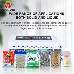 Nhà máy bán băng tải niêm phong máy chân không Nitơ Đỏ bừng liên tục niêm phong máy túi nhựa - Product Image 6