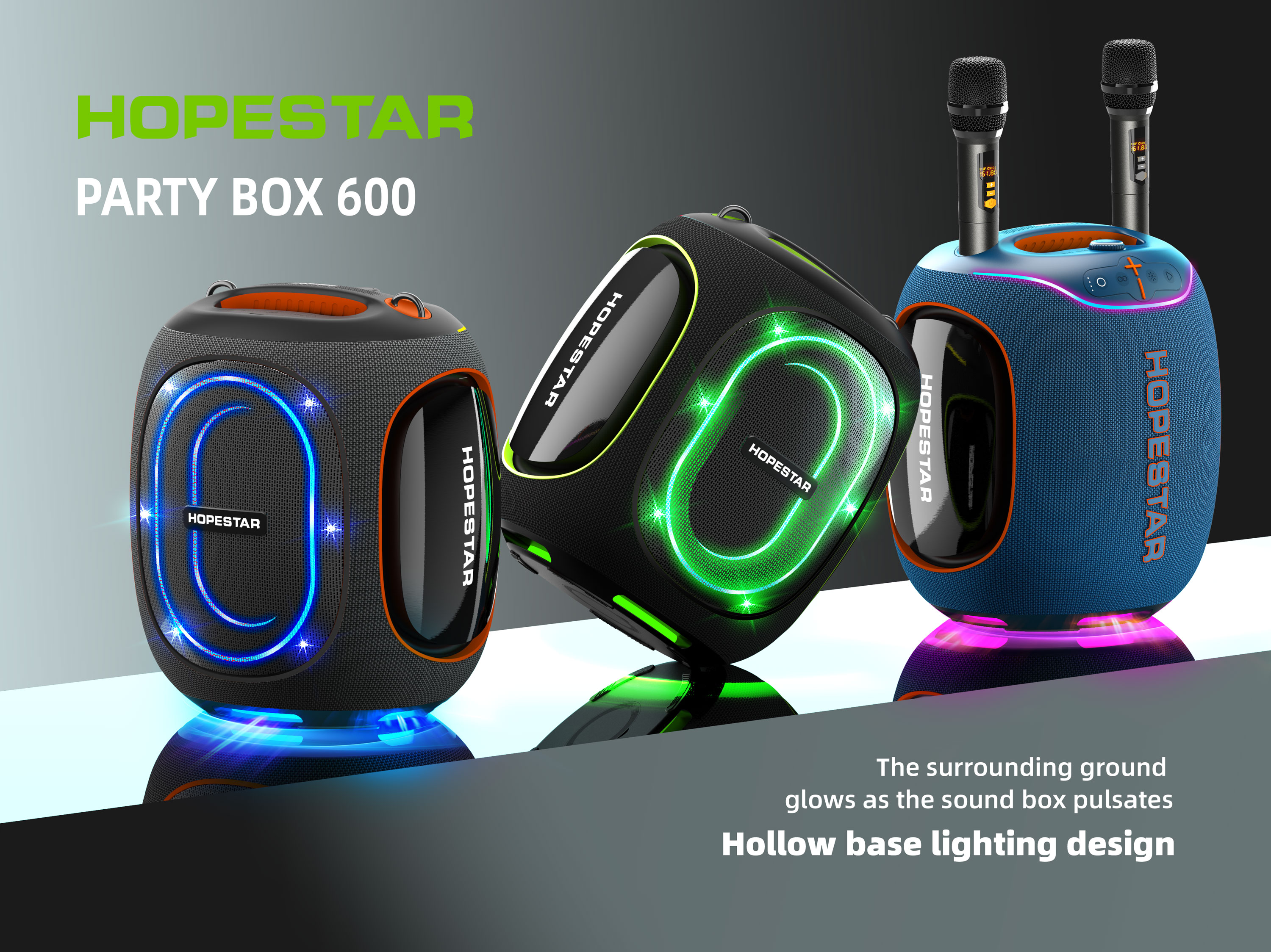 HOPESTAR PARTYBOX 600 - Ultimate Outdoor Bluetooth Speaker