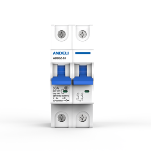 Автоматический выключатель ANDELI ADB3Z-63-2P, 2-полюсный, 125А, номинальный ток постоянного тока, 220В/380В, 50/60Гц, полиэстер, на DIN-рейку, MCB - Product Image 4