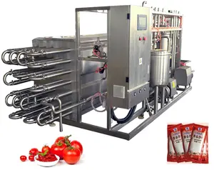 Fabriek Prijs Industriële Volautomatische Tomatenpuree Machine Productielijn