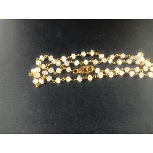 Collar de Perlas y Piedras Curativas de Jade Natural Colorido Estilo Bohemio para Mujer, Gargantilla de Perlas, Venta al por Mayor - Product Image 4