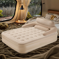 Matelas pneumatique pliable en PVC à gonflage automatique pour le camping, la maison, l'école, l'hôpital, la chambre et les invités