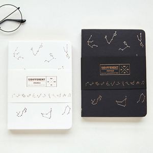 Cuaderno en Blanco 36K, 128 Hojas, Diseño Simple y Elegante con Constelaciones - Product Image 1