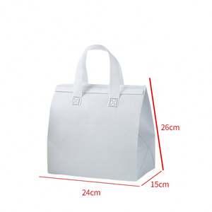 Sacs à déjeuner portables réutilisables de haute qualité en gros, sacs de commande à emporter pour restaurant, sacs pour thé au lait - Product Image 2