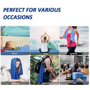 Custom Sports <b>Towel</b> Quick Dry Super Absorbent Yoga Fitness Exercise Gym Soft Lightweight <b>Microfiber</b> <b>Beach</b> Sports <b>Towel</b> - Product Image 4