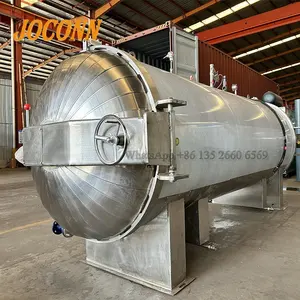 Horizontal electrical heating steam sterilizing machine oyster mushroom substrate bag autoclave sterilizer machine