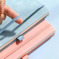 X1219-1 Carnet de notes personnalisé en lin rigide avec logo personnalisé, formats A4/A5/A6, couverture en tissu PVC, reliure à points de suture pour cadeaux