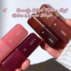 Nuevo <span class=keywords><strong>Rubor</strong></span> Líquido Vegano Mate a Prueba de Agua con Efecto Burbuja, Etiqueta Privada, Filtro Personalizado, <span class=keywords><strong>Rubor</strong></span> Líquido de Belleza - Product Image 2