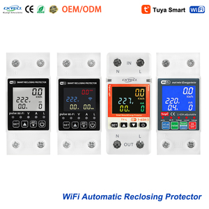 Disjoncteur intelligent Wi-Fi TUYA AVP 220V 110V 1P+N avec contrôle à distance par application, protection contre les fuites 63A et réenclenchement automatique - Product Image 3