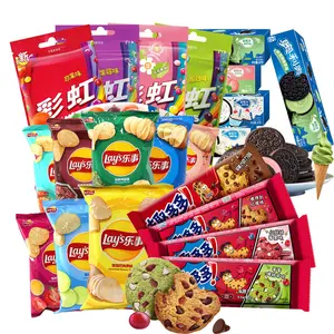 biscuits/potato chips,/candy sample package