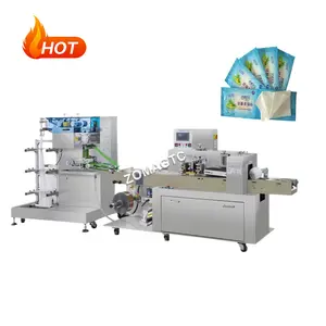 Fully Automatic Single Piece Packaging Machine Wet Paper Packing Machine for Sale