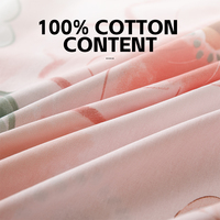 Meilleures ventes : Ensemble de draps personnalisés 4 pièces à imprimé végétal, 100 % coton, tailles Twin et Queen, ultra doux, luxe, vente en gros