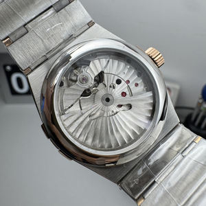 Classic 38mm Stainless Steel Automatic <b>Mechanical</b> <b>Watch</b> with Pointer Dial Water Resistant Luxury Mens <b>Watch</b> - Product Image 2