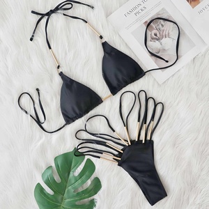 Prêt à expédier 2026 Maillots de bain sexy de <span class=keywords><strong>plage</strong></span> Bikinis Maillots de bain pour femmes - Product Image 3