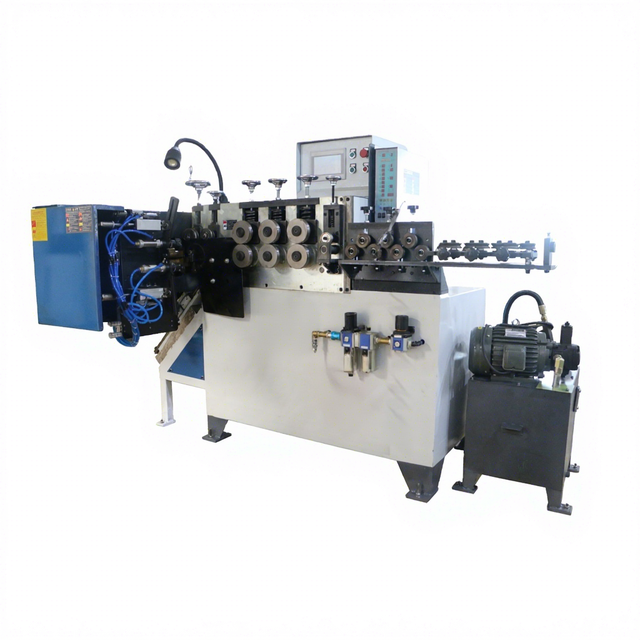 Automatic Servo Motor Steel Wire Ring Making and Butt Welding Machine