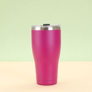 Vaso Térmico de Acero Inoxidable Curvo de 40 oz, Taza Aislada al Vacío de Doble Pared con Tapa Desmontable 2 en 1 - Product Image 6