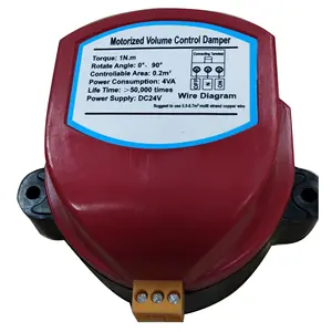 HVACมาตรฐานเปิด/ปิดActuator 24V 220VสำหรับDamper