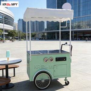 Véritable chariot de crêpes électrique en fibre de verre de style chinois, tricycle mobile pour la vente de nourriture de rue - Product Image 3