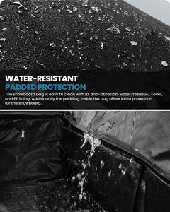 Bolsa de Transporte para Esquí y Snowboard, Resistente al Agua, con Ruedas Suaves para Viajes Aéreos y Escapadas a Resorts - Product Image 3