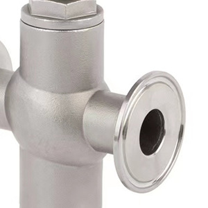 Válvula de Asiento Angular Neumática de Acero Inoxidable DN20 DN25 316 para Gas de Uso General - Product Image 3